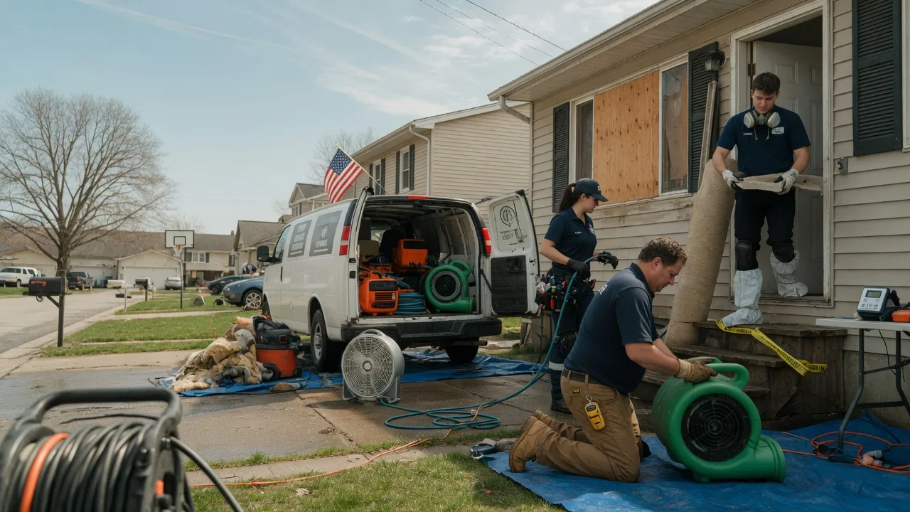 Water Damage Restoration in Bristow, VA near me